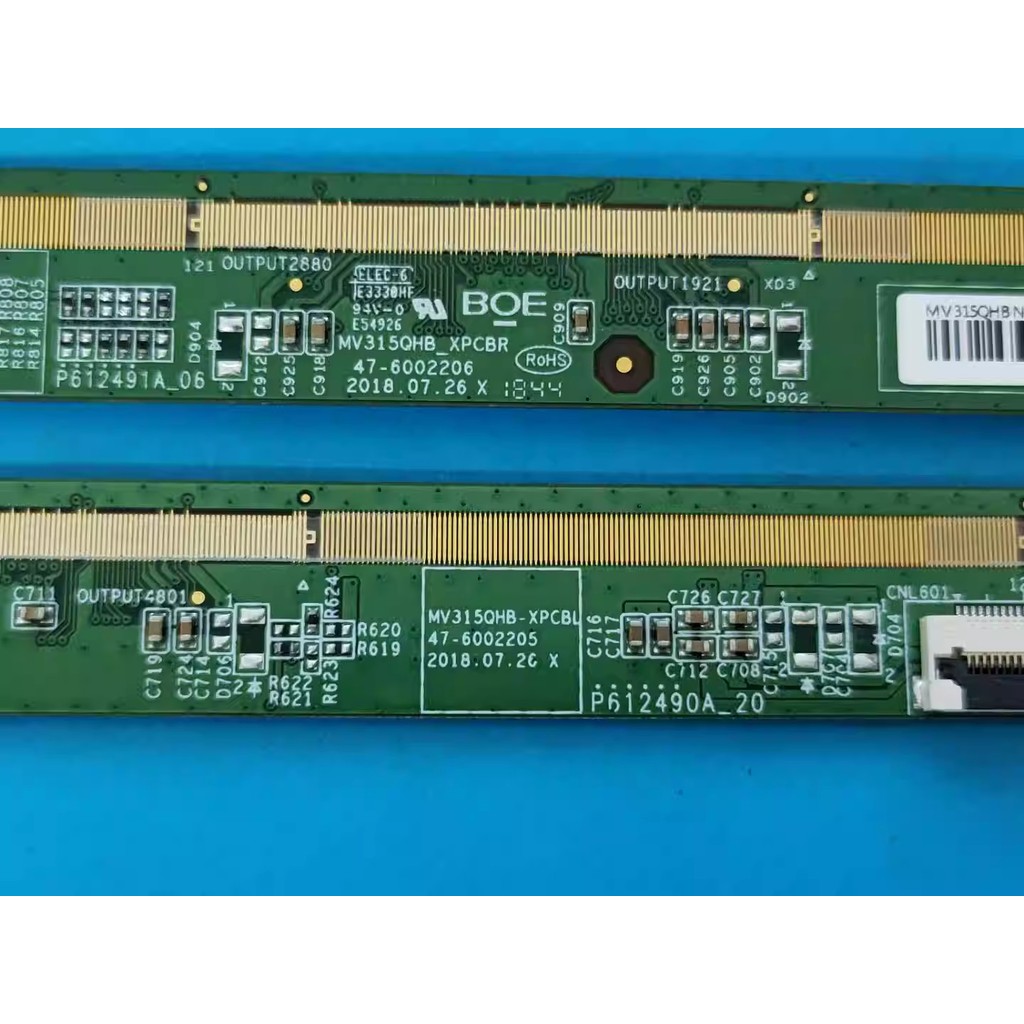 ห่อ MV315QHB-XPCB MV315QHB-N10 47-6002205 47-6002206 คู่ 88