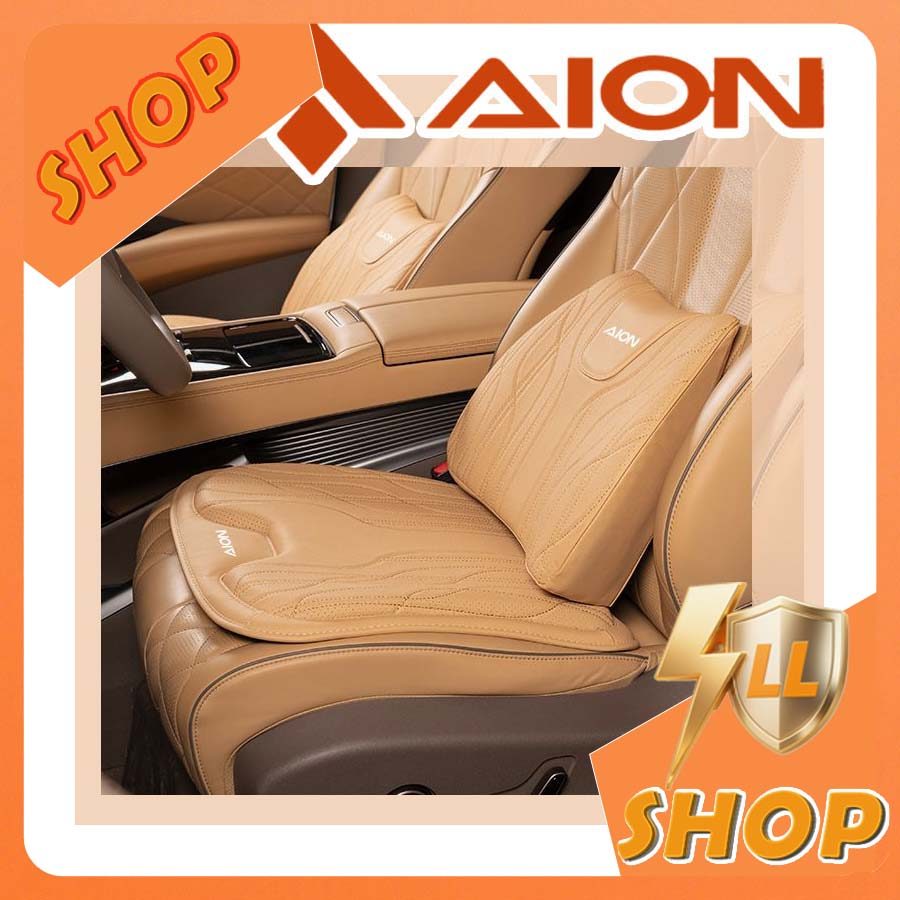 [READY]HYPTEC HT Car Leather Headrest Lumbar Support Cushion AION HYPTEC HT Body Kit Car Decoration 