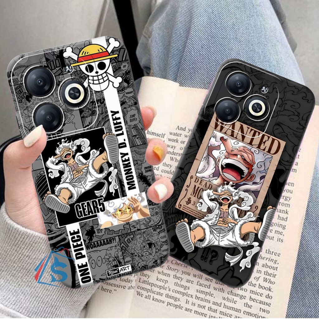 [SHARK CASE] Softcase ITEL A70 A60 A60S P40 S23 S23 PLUS ONE PIECE Motif - Itel Cessing - เคส Itel -