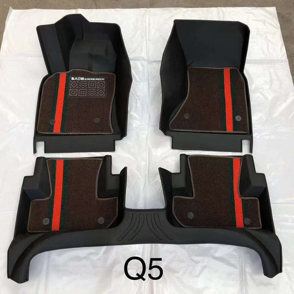 เหมาะสําหรับ BMW3 Series 5 Series X3X1 C-Class Audi A3A4LA6LQ3Q5Q5LQ2L Full TPE รถฟุตยอดนิยมเลือก