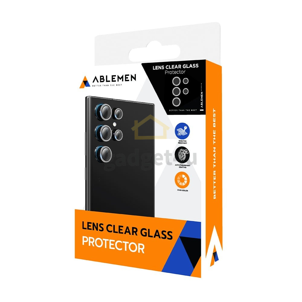 Ablemen Lens Glass Clear กระจกกันรอยเลนส์กล้อง Samsung S25 Ultra / S24 Ultra