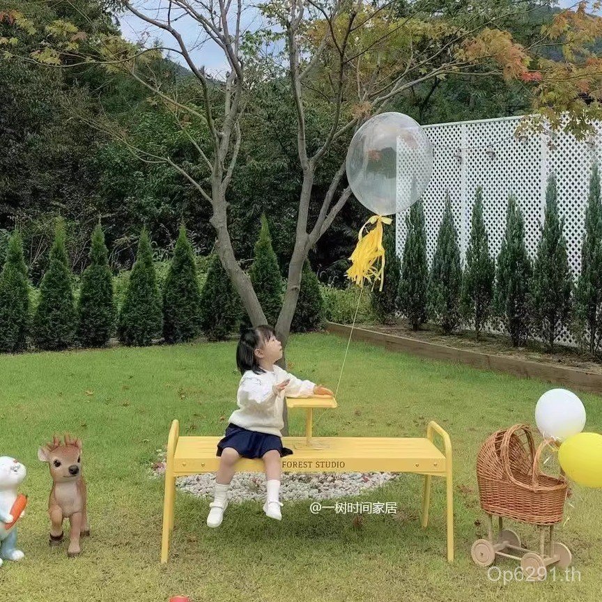 เกาหลีIns Iron Artห้างสรรพสินค้าBenchที่นั่งนมชาGymกลางแจ้งร้านกาแฟRestสตูลBench Park IBS3