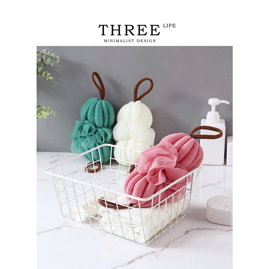 Tlife · Hall · Bath Ball Stretching Soft Rubbing Bath Bath Rubbing Back Rubbing ไม่สูญเสียฟองสุทธิ |