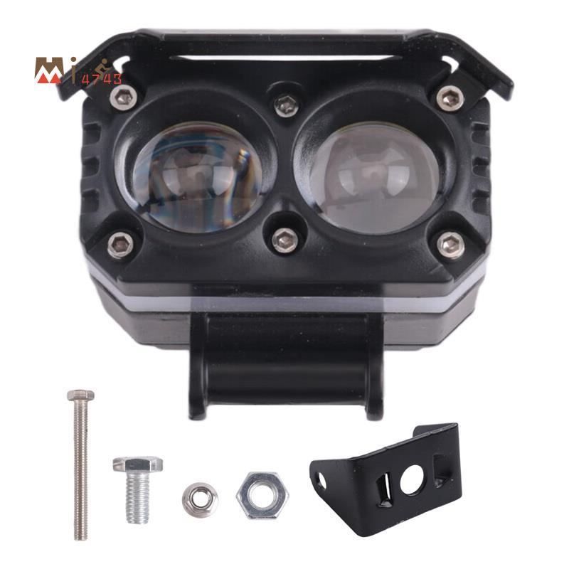 Mi47443Motorcycle สําหรับรถยนต์รถบรรทุก SUV UTV 12V LED Spotlight Hi/Low Beam หมอกโคมไฟ Mini เลนส์ไฟ