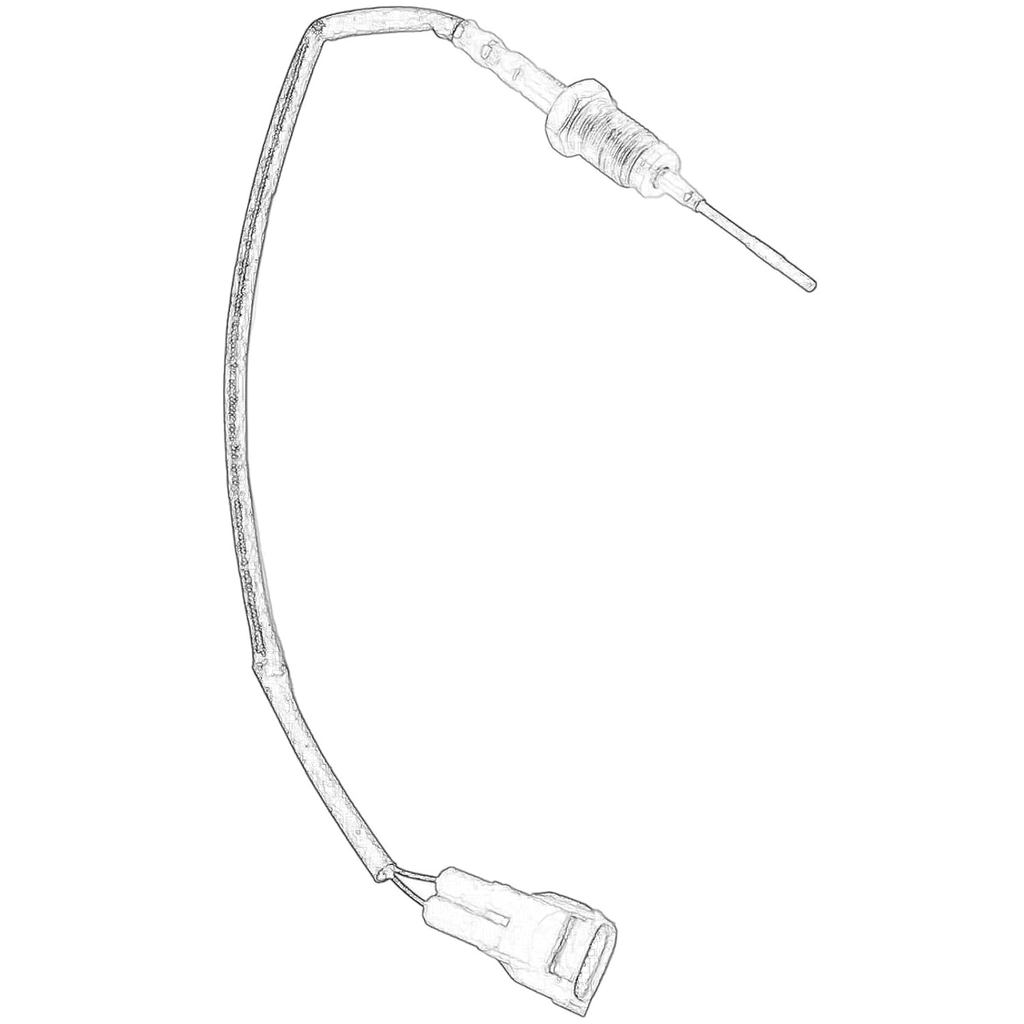 เซ็นเซอร์อุณหภูมิไอเสีย 1J500-18511 1J50018511 สําหรับเครื่องยนต์ Kubota V3800 รถแทรกเตอร์ L3560DT L