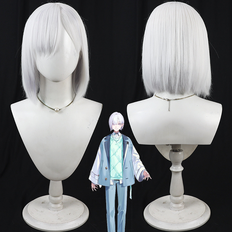 VTuber Kise Isumi Cosplay Wig Hollywood Outfit Heat Resistant Synthetic Hair