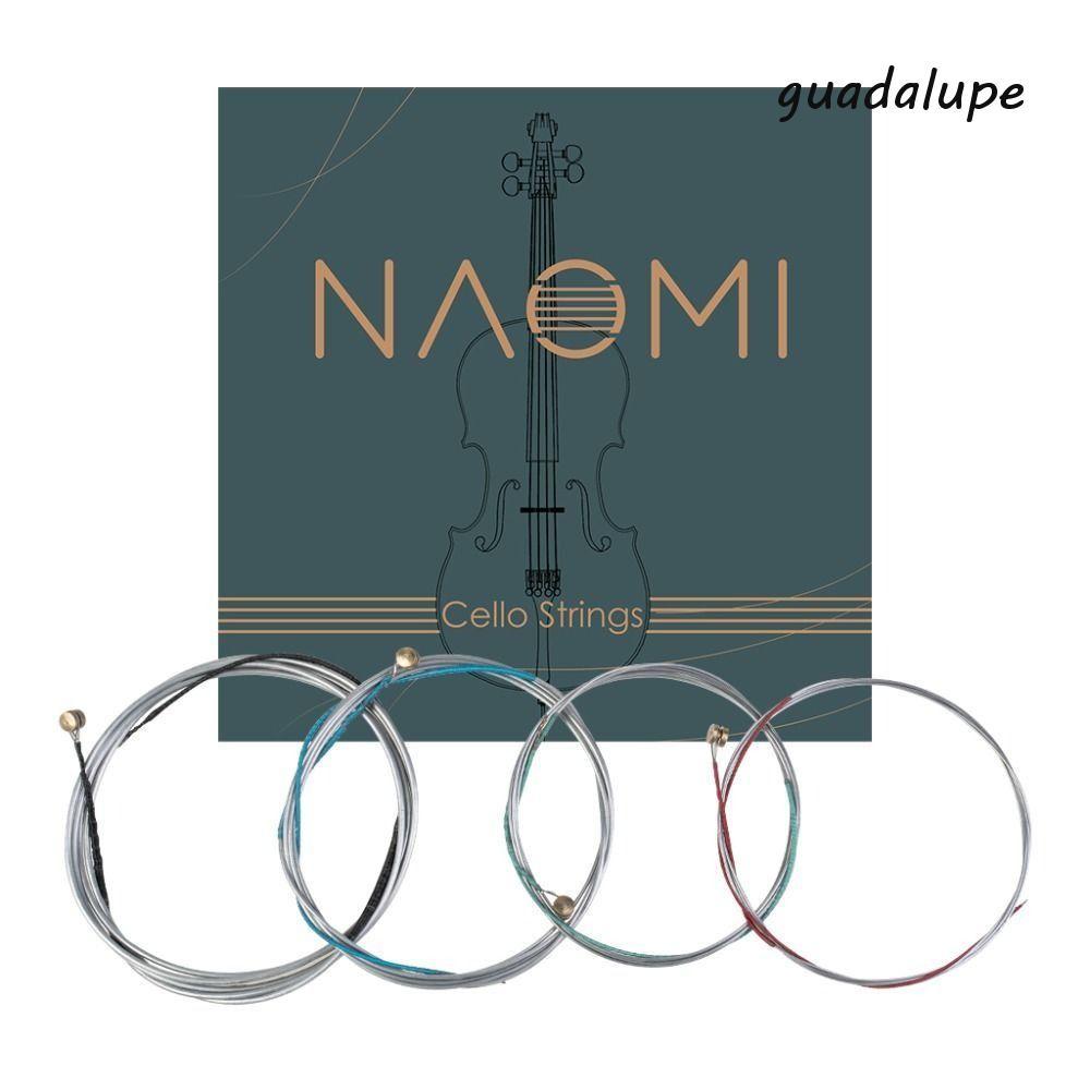 GUADALUPE 1 ชุด Fiddle String, GD a & E Strings Nickel String Naomi ไวโอลิน String, เครื่องดนตรีเปลี