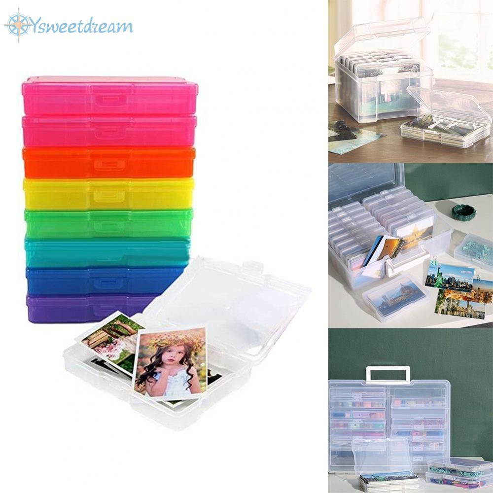 【SWTDRM】Premium Photo Storage Boxes with Reliable Buckles 4x6 Picture Album Organizer
