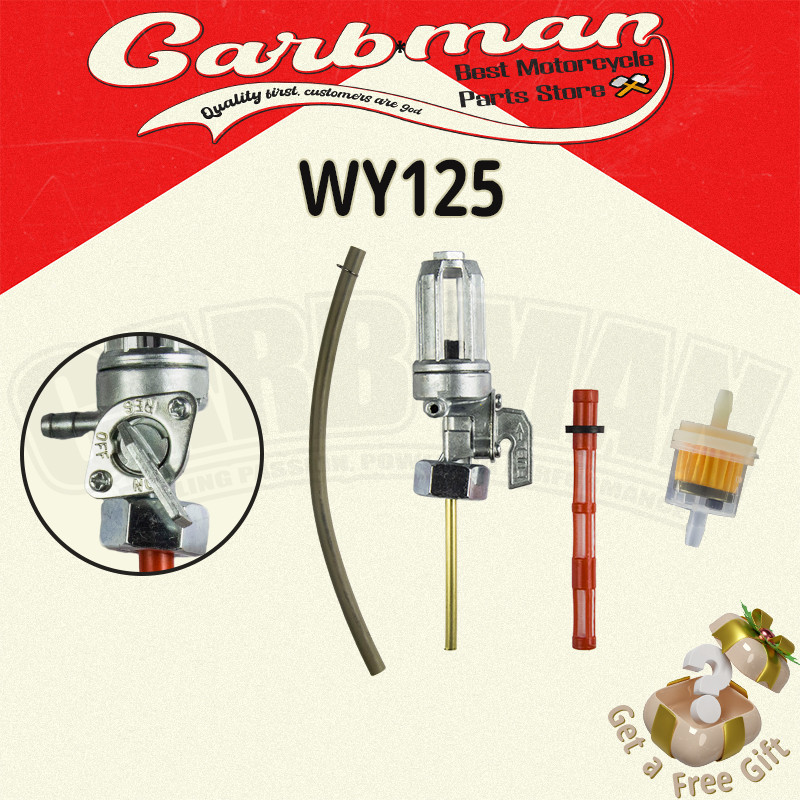 ก๊อกน้ำมันเบนซิน ชุดอุปกรณ์  ยนต์สำหรับ TMX 125 155 เก่า Rusi 125 WY125 WY150 CB 125