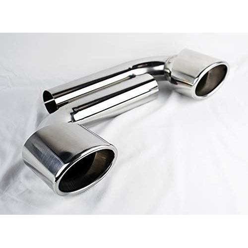 เคล็ดลับท่อไอเสียท่อไอเสียสแตนเลสสําหรับ Porsche 911 996 Carrera C2 C4 GT 1998-2005