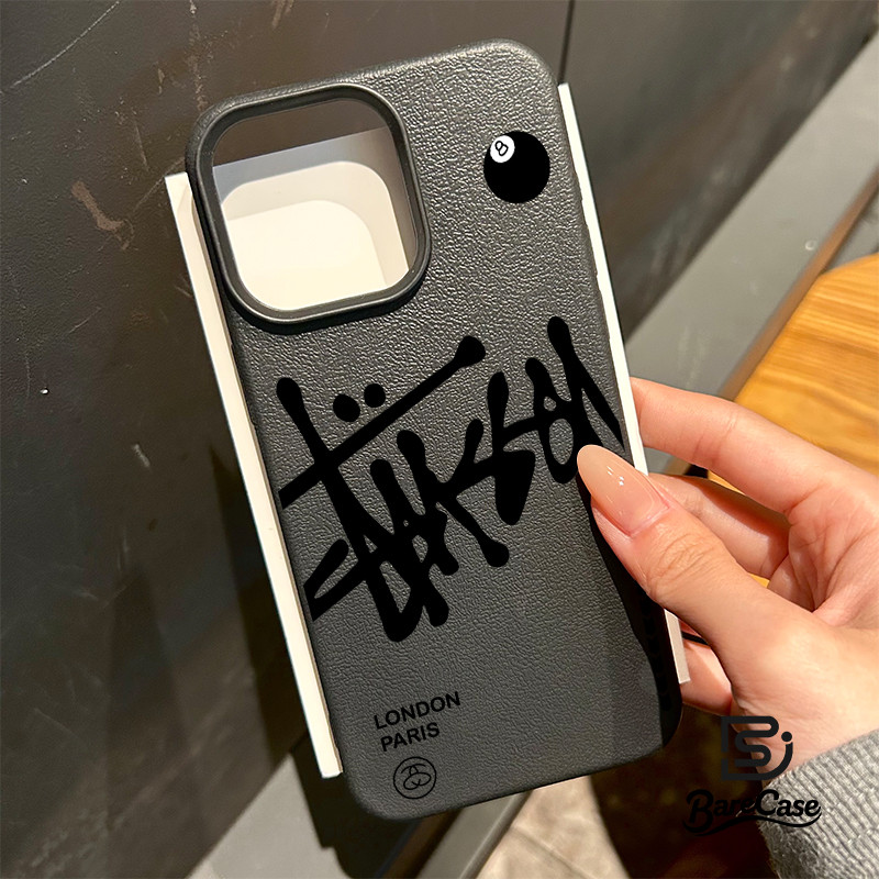 แฟชั่นภาษาอังกฤษกราฟิติแบรนด์ซอฟท์ เคส IPhone 17 11 16 13 Pro Max 15 14 12 Pro Max 7Plus 15 16 8 14 7 Plus XR X XS Max