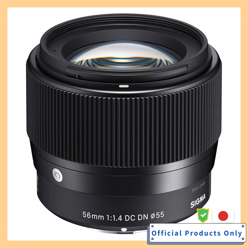 Sigma Lens 56mm F1.4 DC DN for Canon EF-M Mount APS-C Mirrorless Contemporary  
Sigma Lens 56mm F1.4