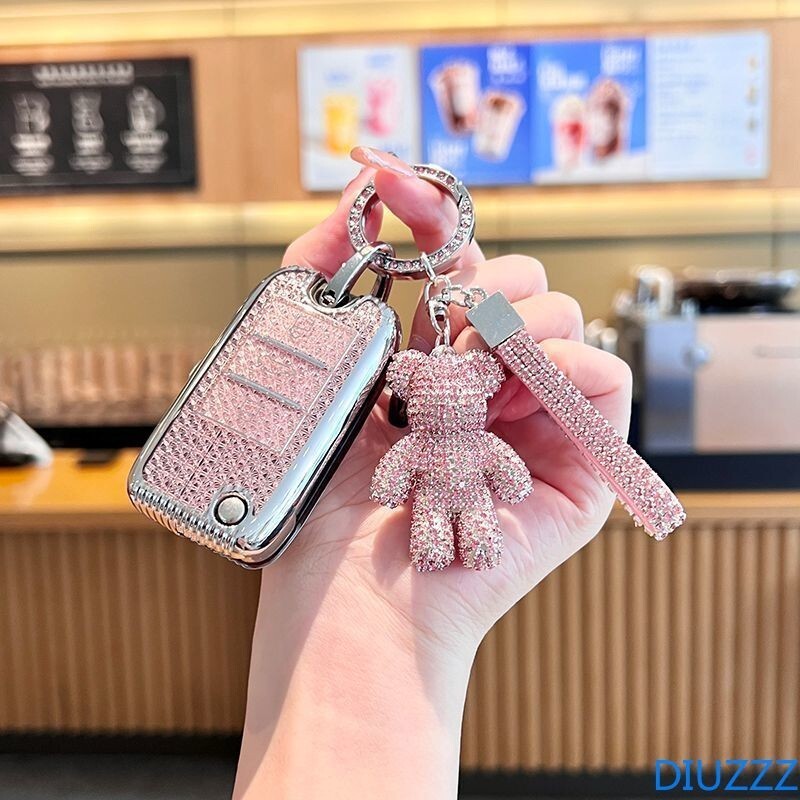 แฟชั่น Soft TPU รถ Flip Key ฝาครอบกรณีผู้ถือพวงกุญแจสําหรับ Roewe RX5 MG3 MG5 MG6 MG7 MG ZS GT GS 350 360 750 W5 อุปกรณ์เสริม