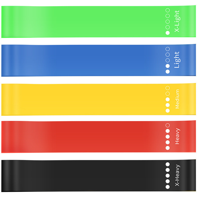 วงต้านทาน TPE การออกกําลังกาย Warm-up Hip Band ยางยืดต้านทาน Squat Hip Lift Band