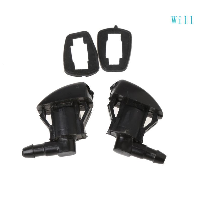 2Pcs Windshield Wiper Washer Jet Nozzle  For E120 XV30