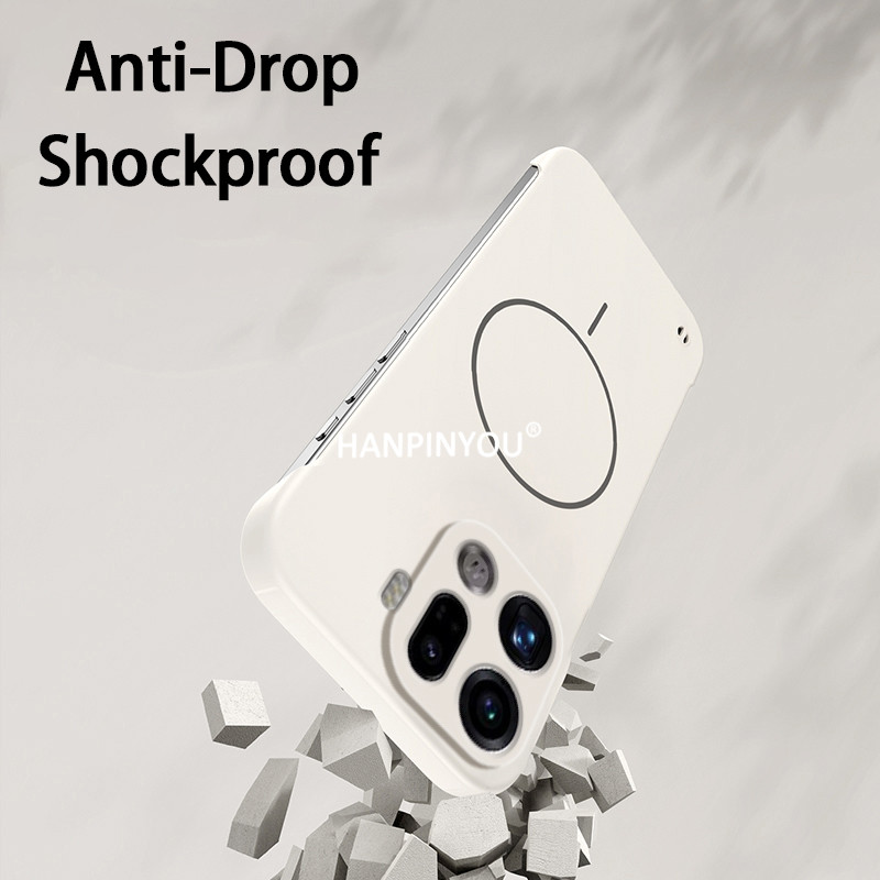 หรูหรา Ultrathin Liquid Frameless Hard Case สําหรับ OPPO รูปที่ 4