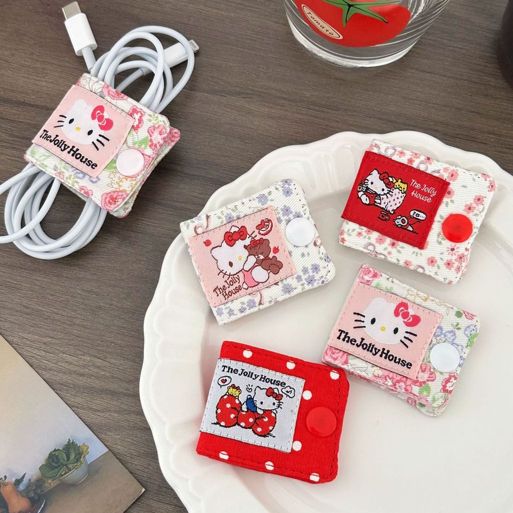 Ins น่ารัก kitty Cat Data Storage อุปกรณ์สายหูฟังOrganizerแบบพกพาสายชาร์จHandyเครื่องมือ ราคา ถูกที่สุด ดีลบีเคเค แกลเลอรีภาพที่ 2