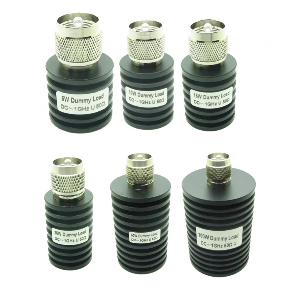 50Ω Dummy Load เปลือกอลูมิเนียมอัลลอยด์ประสิทธิภาพที่มั่นคงใหม่คุณภาพสูง