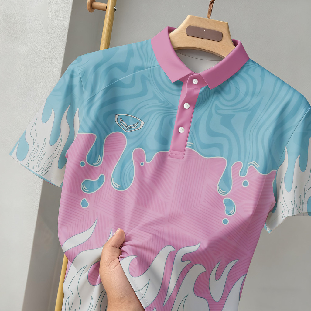 เสื้อโปโลผู้ชายคุณภาพสูง สไตล์คลาสสิก หลากสี ระบายอากาศดี แห้งไว แขนสั้น - รูปที่ 3