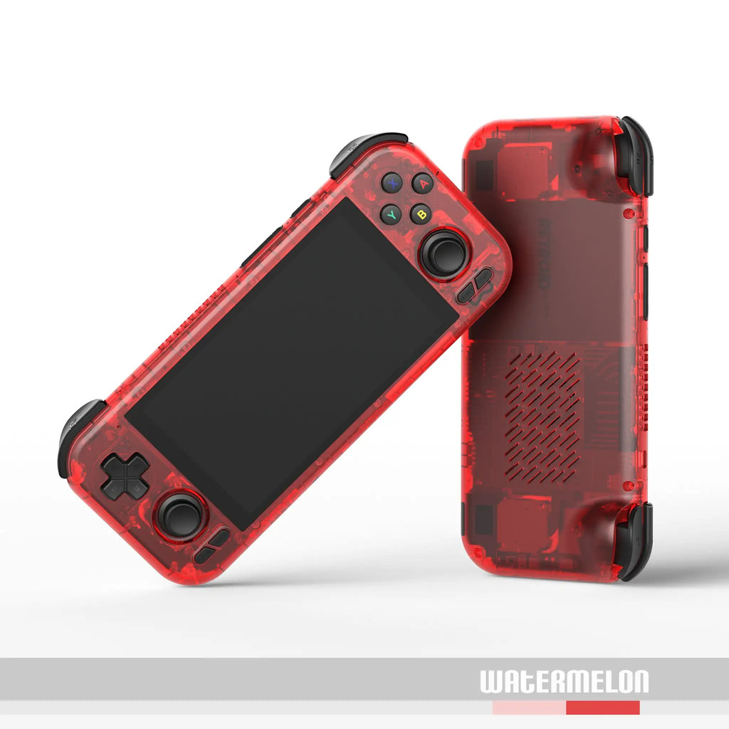 Retroid Pocket4 Pro เกมคอนโซลมือถือ 4.7 Ips หน้าจอสัมผัส Rp4 Android 13 Retro เครื่องเล่นวิดีโอ 18w 
