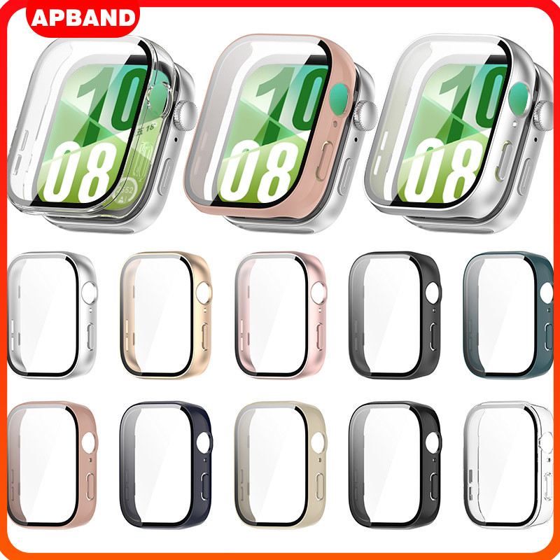 กระจกนิรภัย PC Case สำหรับ HUAWEI WATCH Fit 4/Huawei Fit 4 Proกันชนป้องกันหน้าจอสำหรับ smartwatch Hu