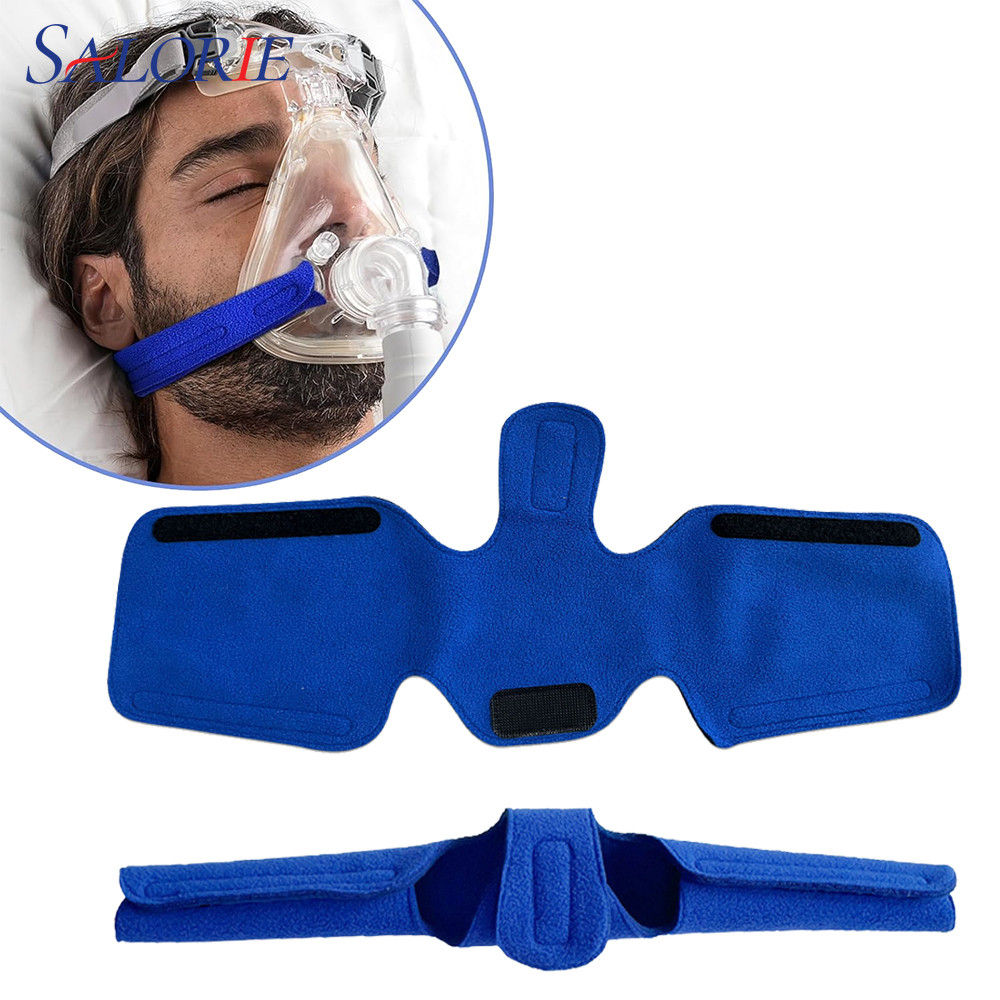 CPAP คอ Pad Soft Padding หน้ากากสายรัดครอบคลุม Breathable CPAP Comfort Pad ลดเครื่องหมายใบหน้า Unive