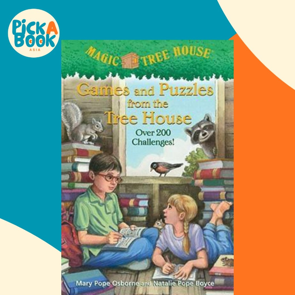 Magic Tree House : เกมและปริศนาจาก The Tree House โดย Mary Pope Osborne (ฉบับสหรัฐอเมริกา ปกอ่อน)