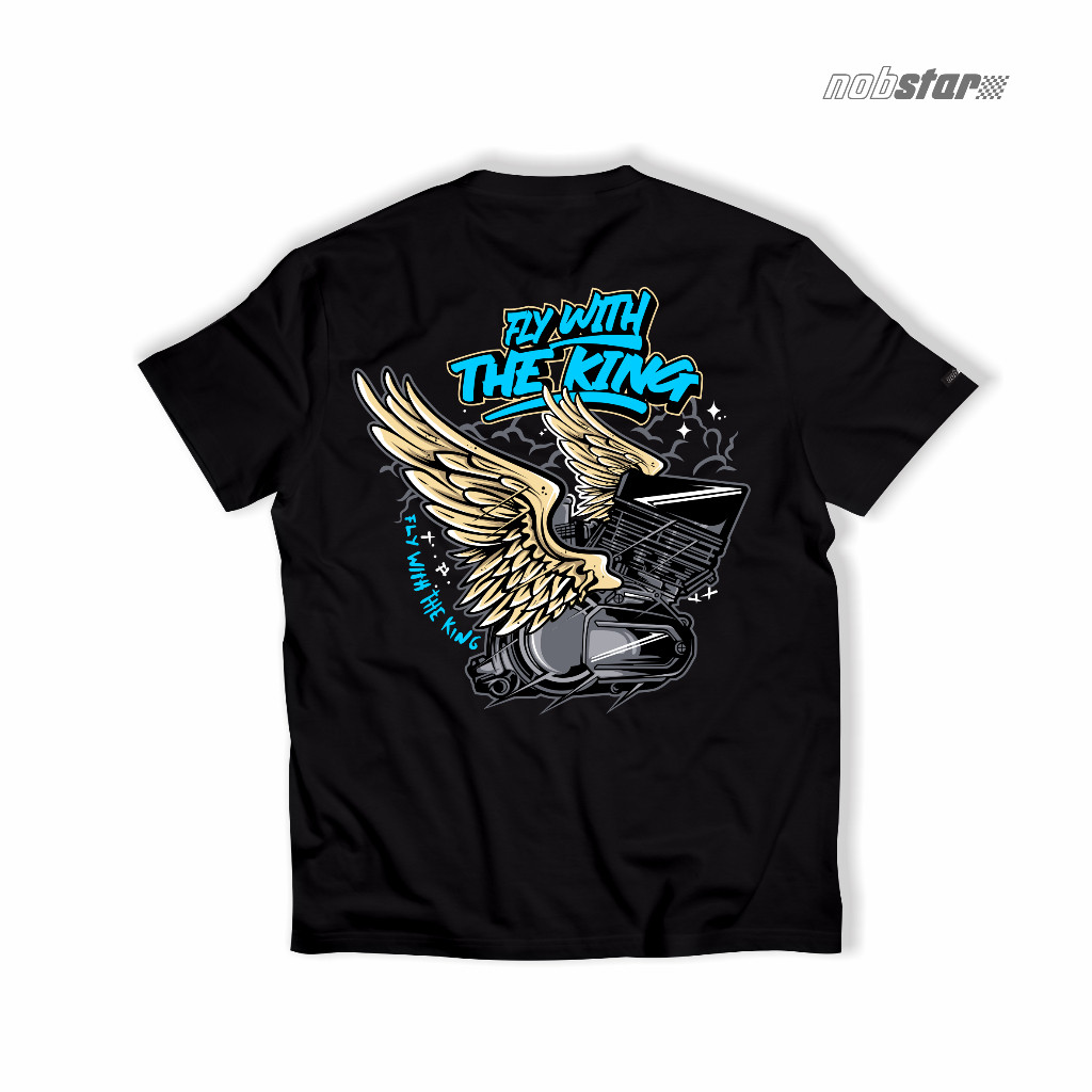 เสื้อยืด RX King FLY WITH THE KING - nobstar.official