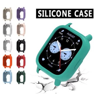 สายรัดกรณีซิลิโคน for Xiaomi Redmi Watch 5 Active แถนยางกีฬาอ่อนต่อต้านการตก for Smartwatch Redmi Watch 5 Lite
