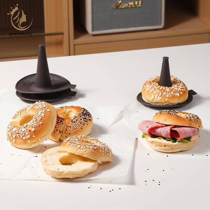 [GOY] 3/6pcs Doughnut ชุดกระทะซิลิโคน Bagel แม่พิมพ์ชุด Pastry Mold DIY รูปทรงกรวยแม่พิมพ์ซิลิโคนสําหรับอบกระทะโดนัทครัวเครื่องมือ TH ราคา ถูกที่สุด ดีลบีเคเค แกลเลอรีภาพที่ 6