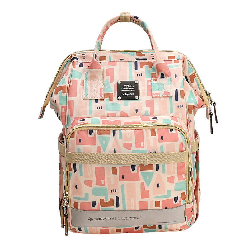 Mommy Bag Backpack Portable Outing Mommy Bag Mother Baby Bag Multifunctional Large Capacity Outing M