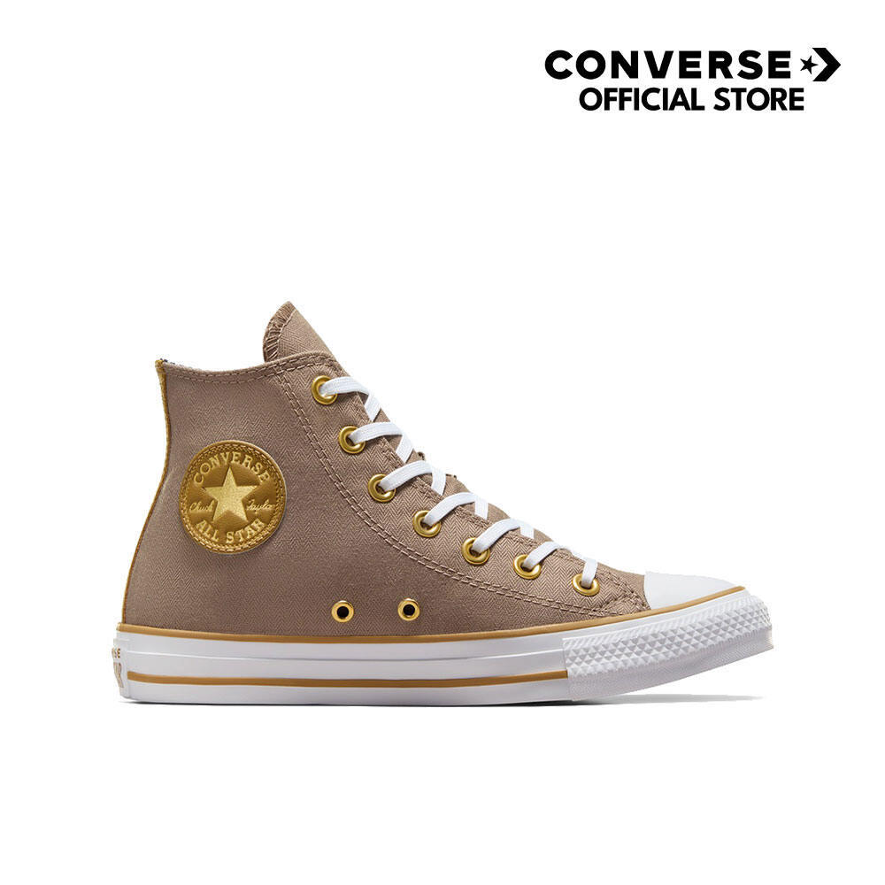 CONVERSE รองเท้า CTAS PLAY ON FASHION HI BROWN ผู้หญิง A06440CF_S4BRXX