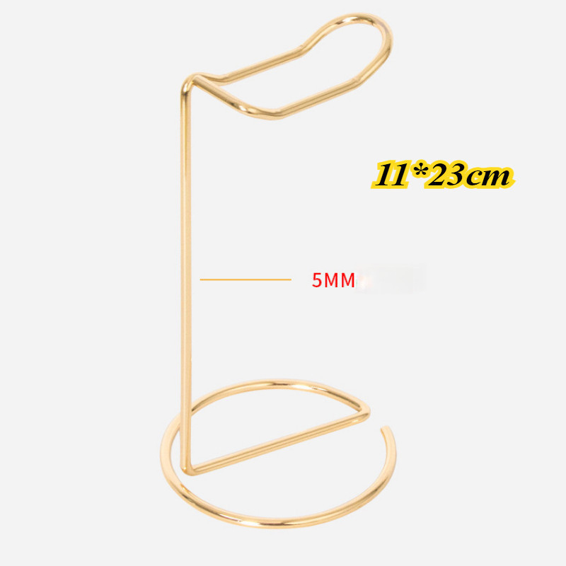 สเเตนเลส พวงมาลัย ชั้นวาง แท่นแขวนพวงมาลัยสแตนเลส แท่นวางพวงมาลัย สีโรสโกล์ด ขนาด 11x23 ซม. สำหรับถวายพระ【COD】 - รูปที่ 7