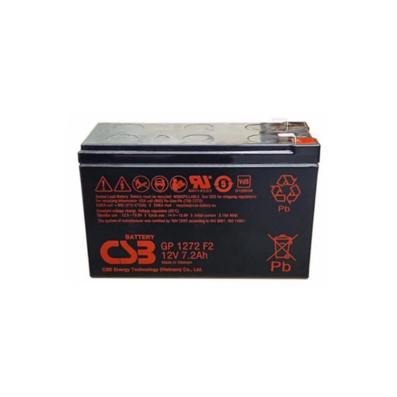 CSB แบตเตอรี่ HR1234WF2 UPS12360 GP12200 12v5a7.2 a9a17UPS แหล่งจ่ายไฟ 6v7