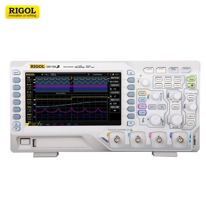 ทั่วไปหยวน RIGOL Digital Oscilloscope 100M (4CH) DS1054Z/Dual Channel 1G Sampling Rate DS1104Z