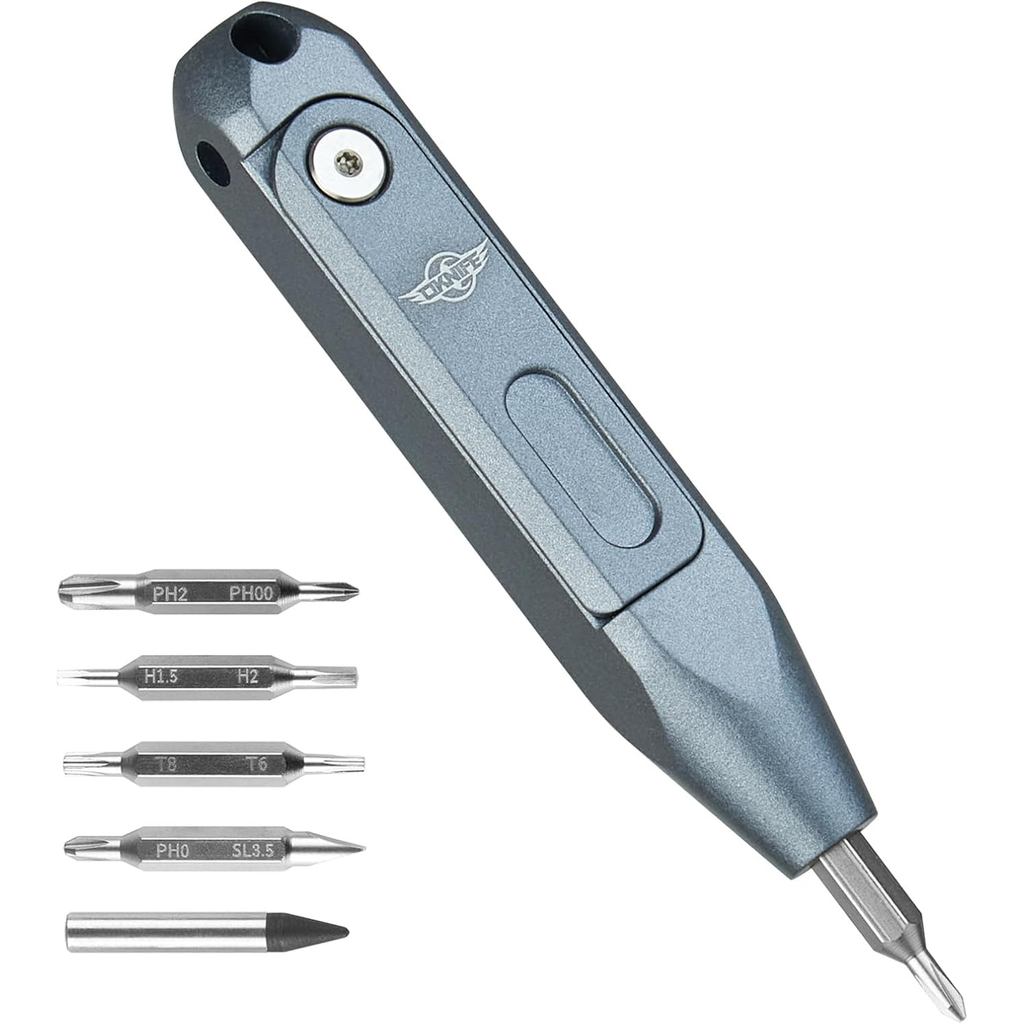 OKNIFE Otacle D1 Mini Precision ไขควงชุด, 9 in 1 EDC Multi Bit พ็อกเก็ตไขควง,อุตสาหกรรม S2 เหล็กแม่เ