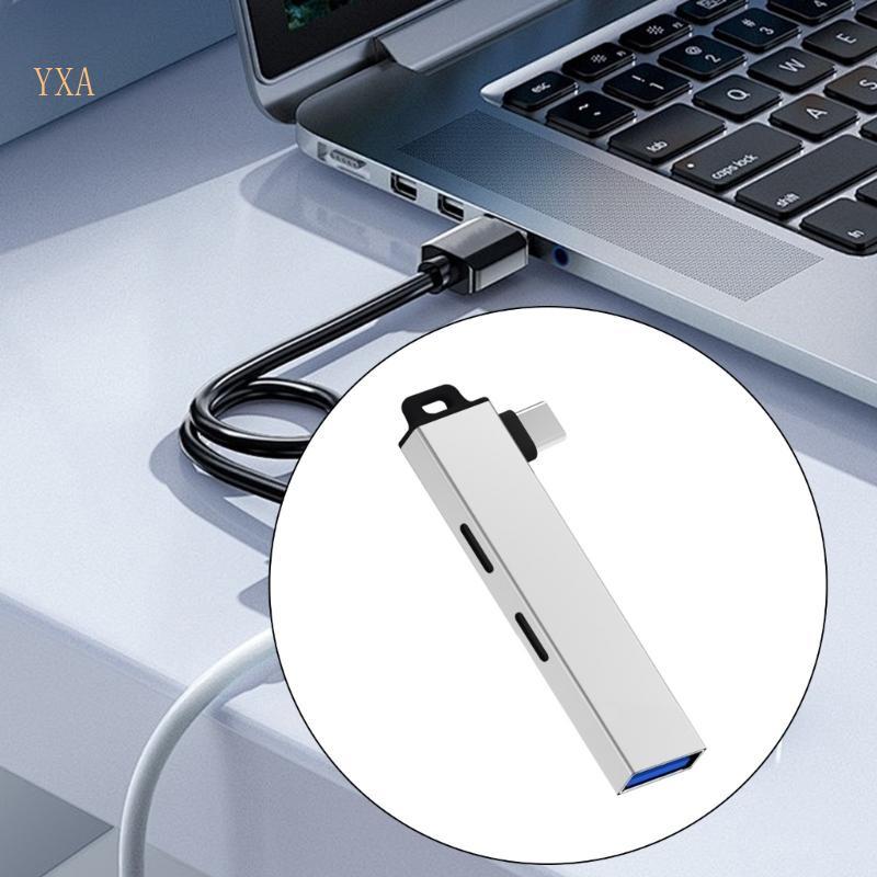 YXA Compactly Type C Hub Type C ถึง 2Type C และ USB Hub USB Splitter อะแดปเตอร์ USB C
