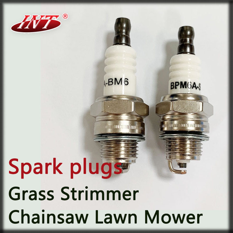 L7T หัวเทียนเบนซินเลื่อยอุปกรณ์เสริมสวนเครื่องจักรจุดระเบิด 2 จังหวะเลื่อยโซ่เครื่องตัดหญ้าหัวเทียน 