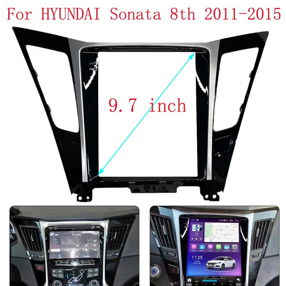 เหมาะสําหรับ HYUNDAI SONATA 8 2011-2014 HYUNDAI SONATA Android Navigation Variety Modified Face Fram