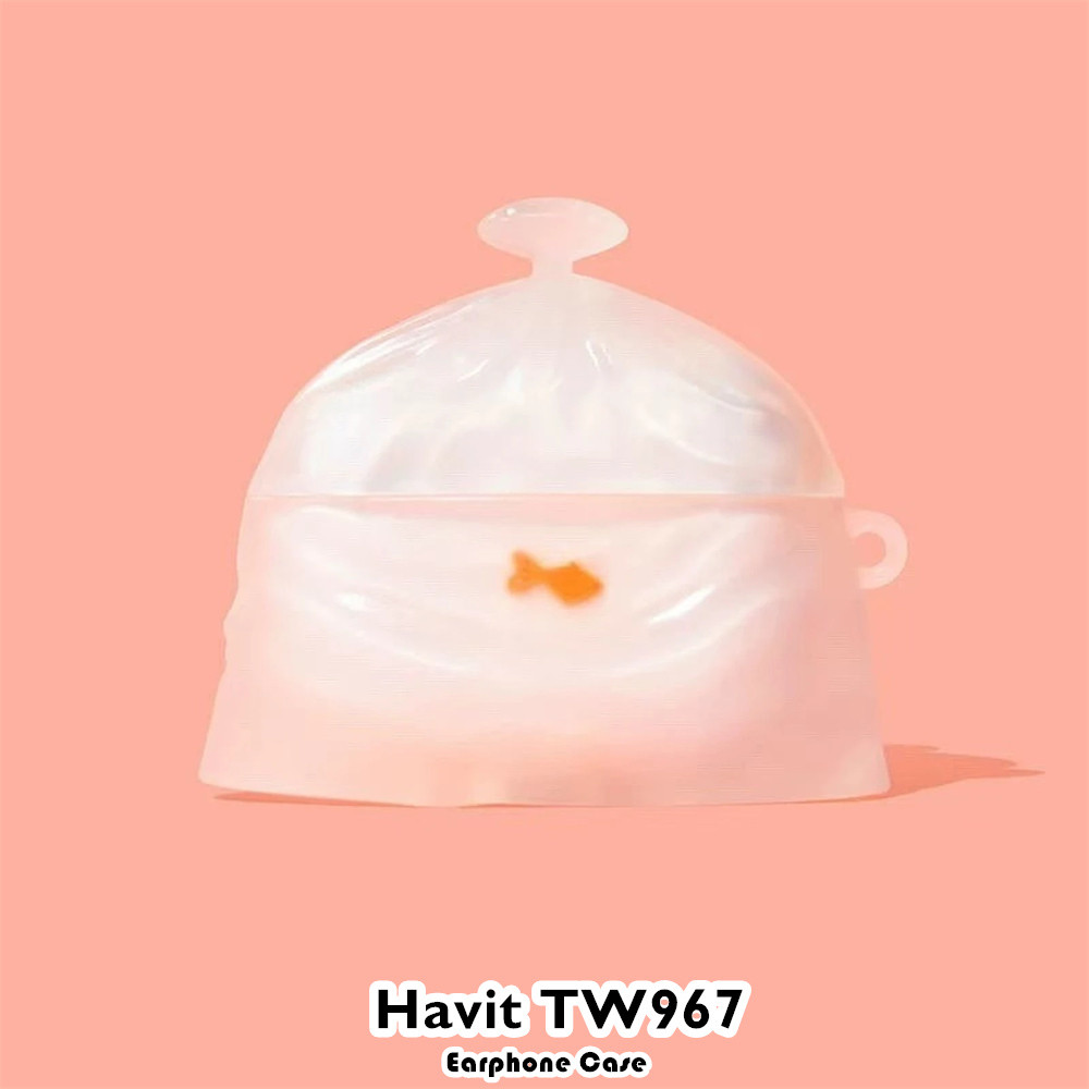 ขายร้อนFor Havit TW967 กรณี Cool การ์ตูนซิลิโคนอ่อนนุ่มหูฟังกรณีปลอก NO.3