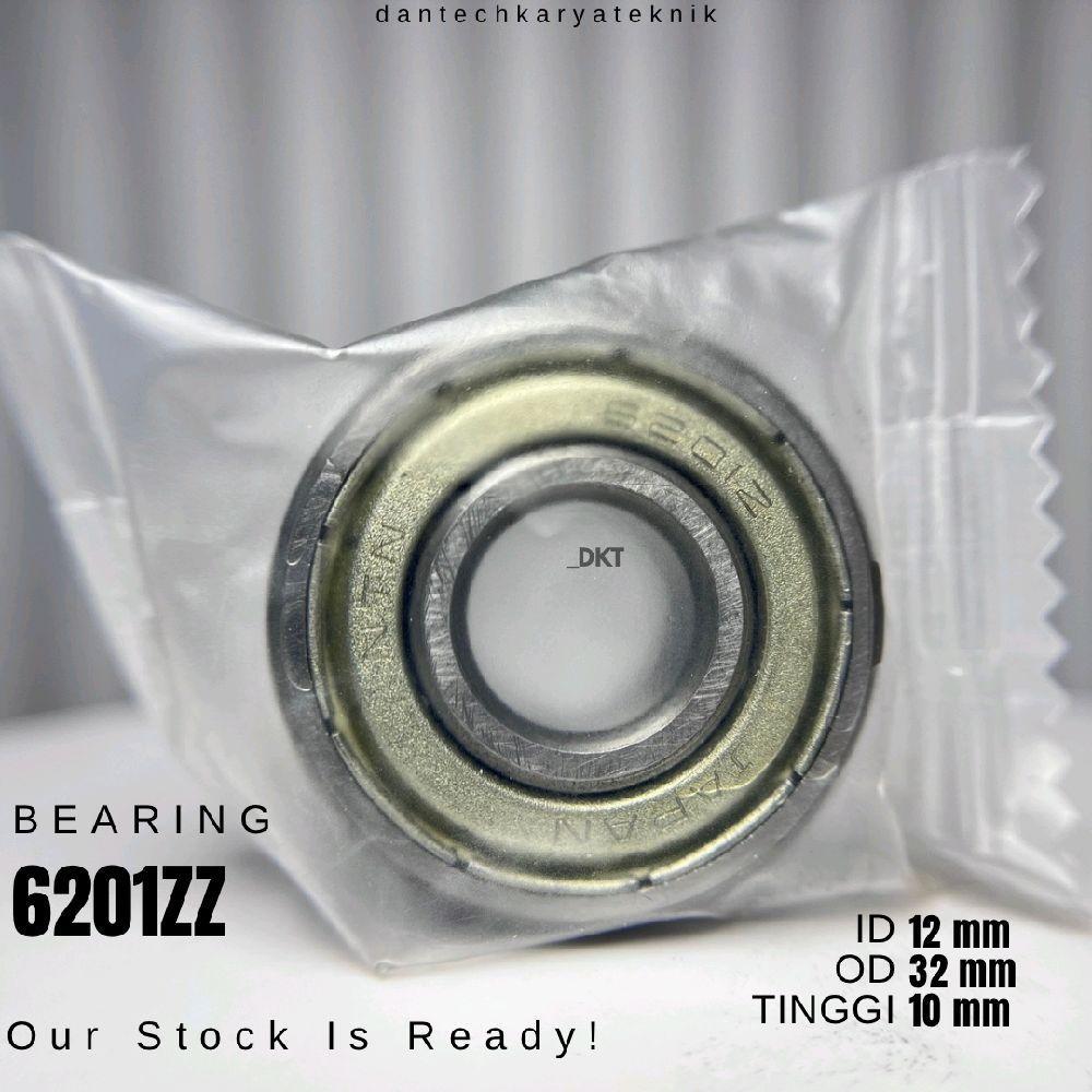 BEARING 6201 ZZ NTN LAKER FRONT WHEEL BEAT VARIO SCOOPY ORIGINAL BEARING 6201ZZ 1PCS BANDUNG