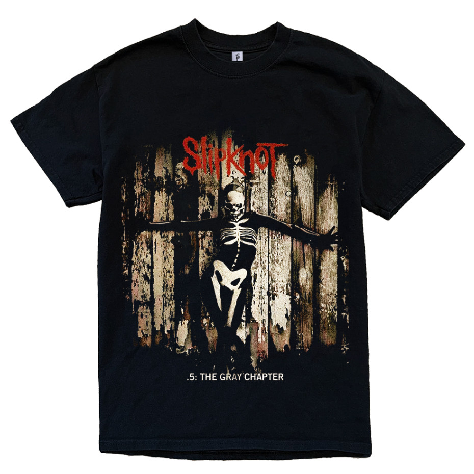 SLIPKNOT BAND T-SHIRT - THE GREY CHAPTER TSHIRT DISTRO VINTAGE COTTON COMBED 24S SKU Ibu: - 0 -