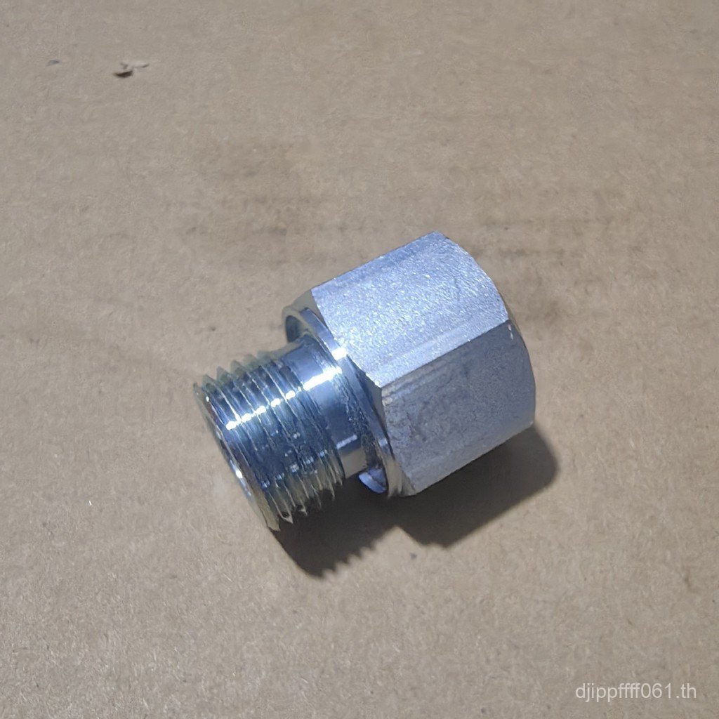 ลวดด้านนอกนิ้ว G1/2ED ปะเก็น-เลี้ยวลวดด้านในอเมริกัน UNF7/8-14 ฟันข้อต่อเหล็กชุบสังกะสีภายนอก 0478 F