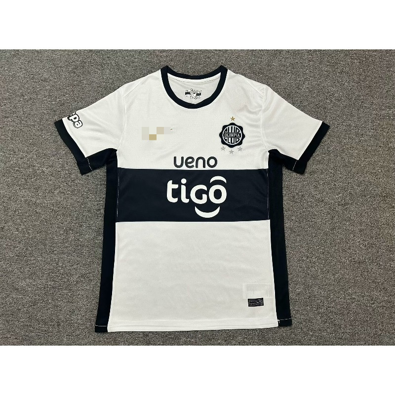 เสื้อบอลทีม Olympiacos บ้านแบบแขนสั้น AAA