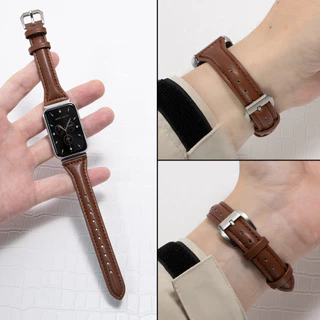 Slim หนัง Loop สําหรับ Samsung Galaxy Watch Fit 3 สายรัดข้อมือแบบนุ่มสร้อยข้อมือ Correa สําหรับ Fit 3 SM-R390 เปลี่ยน