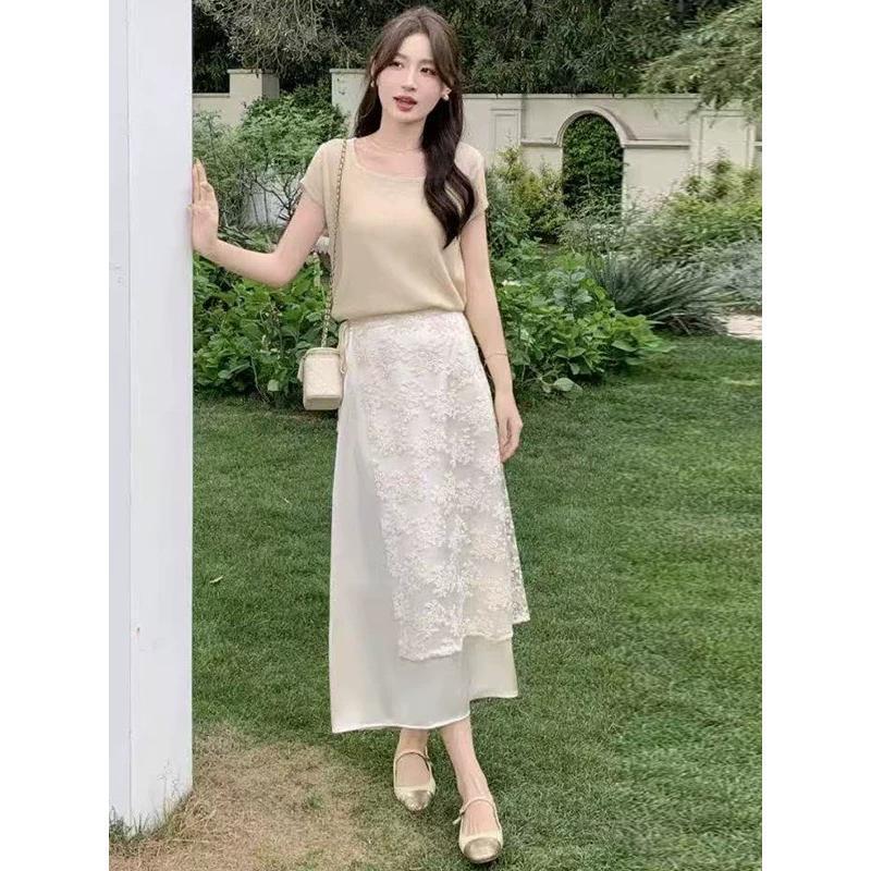 ชุดเซ็ต3ชิ้น น่ารัก ใส่สบาย สามารถใส่ได้ทุกโอกาส สีมินิมอล -B1421