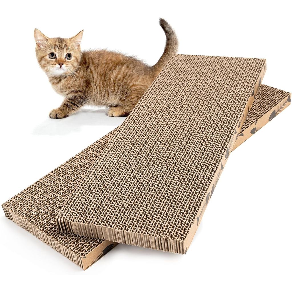 Mini Cat Scratching Board Small Cat Scratcher Cardboard Cat Scratchers for Indoor Cat Cardboard Scra
