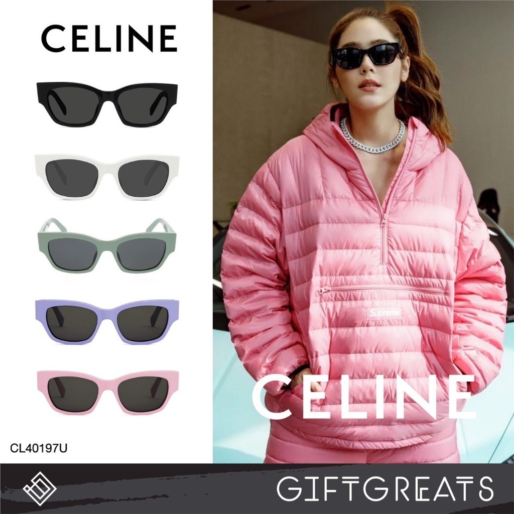 NEWCELINE รุ่น CL40197U MONOCHROMS 01 - ซีลีน แว่นกันแดด giftgreats (แถมกระเป๋า)