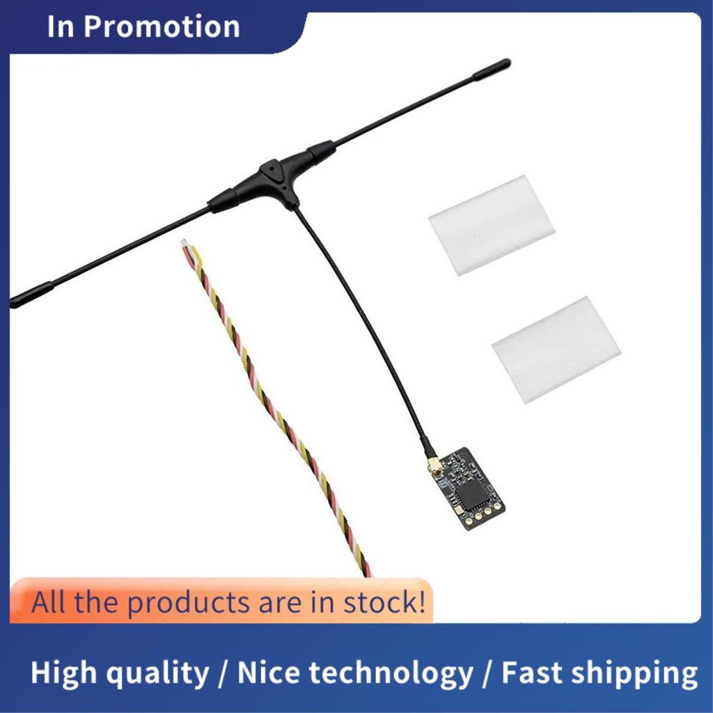 ตัวรับสัญญาณ Nano RX พร้อม T-เสาอากาศสําหรับจัมเปอร์ TX16S FPV RC Racing Drone RX