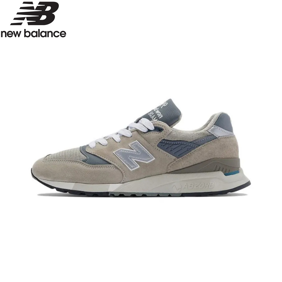 ของแท้ 100% New Balance NB 998 U998GR  รองเท้าผ้าใบสำหรับผู้ชาย และผู้หญิง